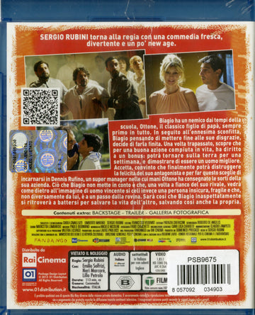 MI RIFACCIO VIVO - Un Film Di  Sergio Rubini (BluRay)